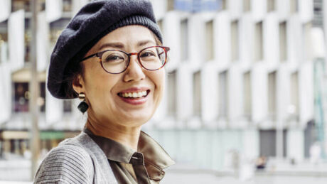 シニアの女性