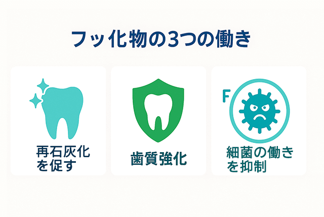 フッ化物の働き